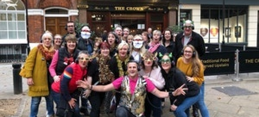 Christmas Party Tour - Silent Disco Walking Tours