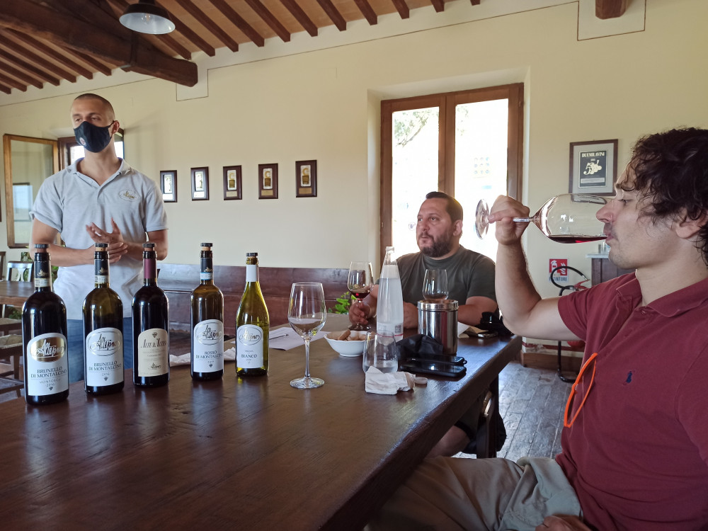 From Florence: Valdorcia Wine tour,Brunello Montalcino,Pienza,Montepulciano