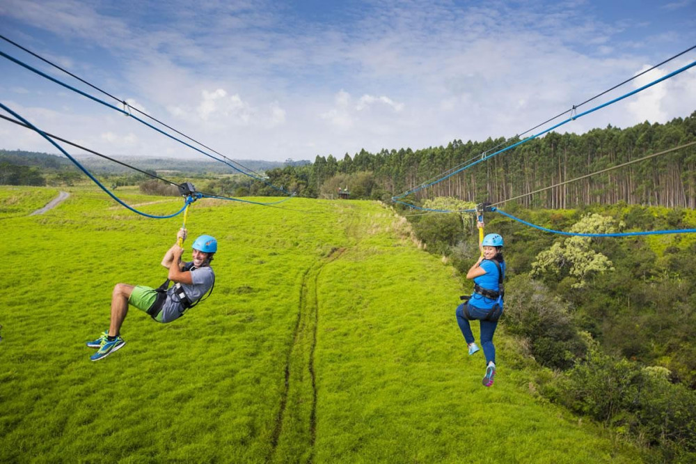 Umauma Falls 4-Line Zipline Tour