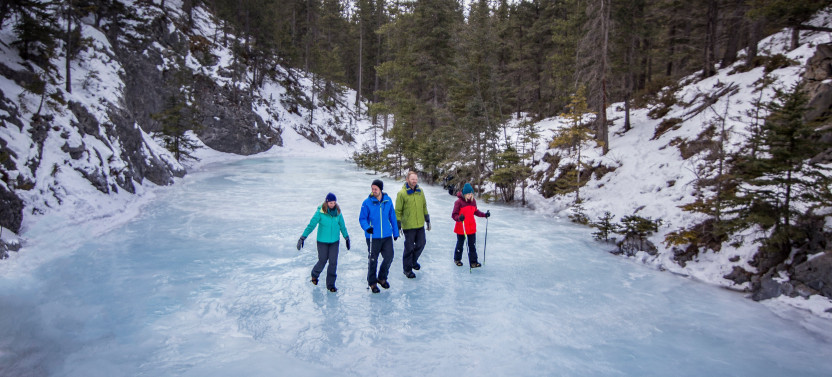 Small Group Grotto Canyon Icewalk