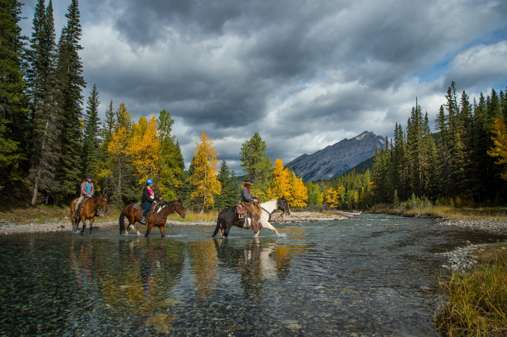 Spray River Horseback Ride