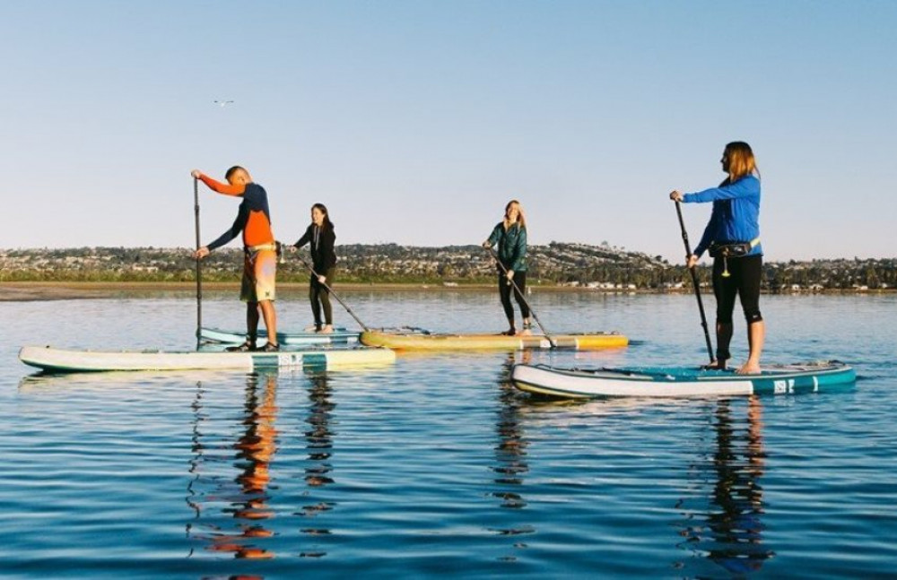 SUP Lesson In Ostia Lido Beach Near Rome