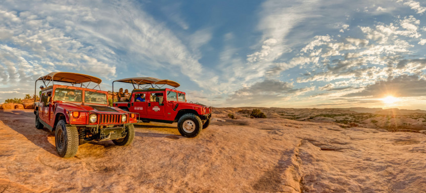 Hell's Revenge Slickrock Hummer Tour
