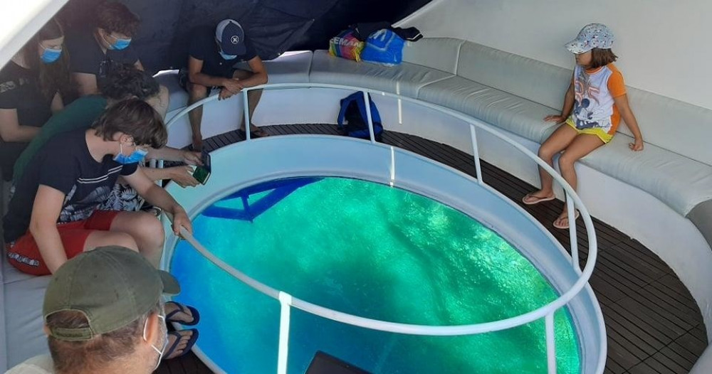 Glass Bottom Boat Tour + Snorkeling