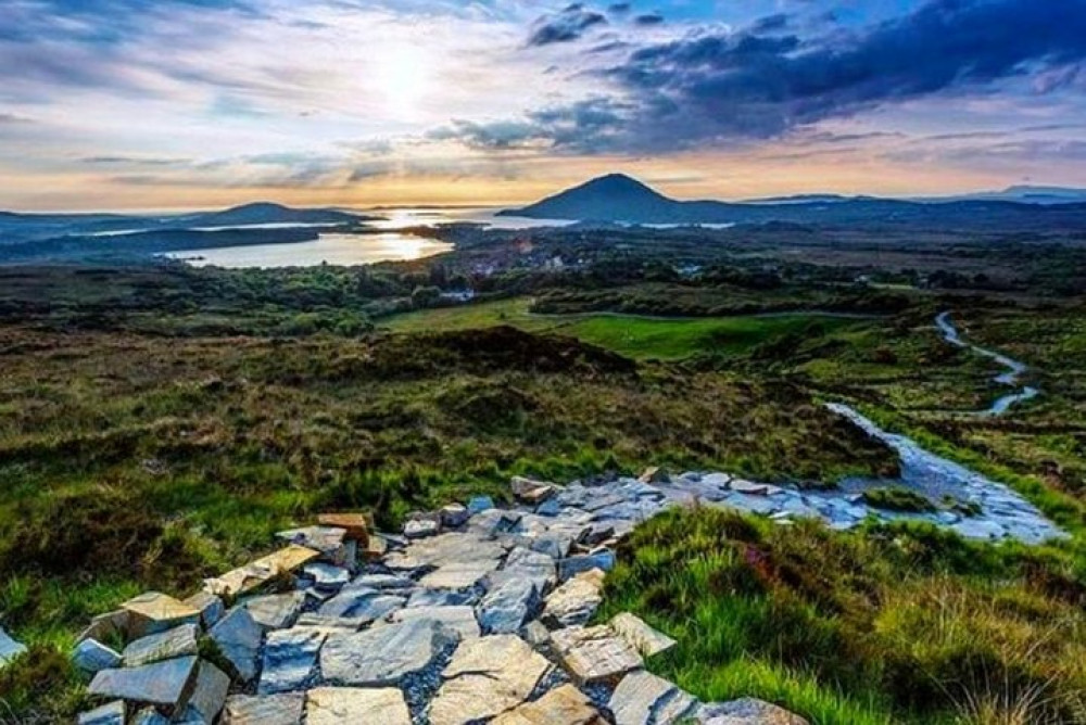 Private Hike Connemara National Park with Transport From Galway