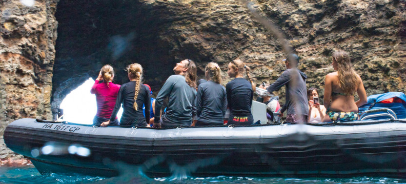Raft Adventure - Na Pali Coast Raft Half Day