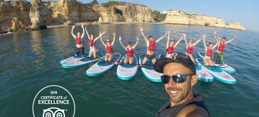 Sunrise Paddle At Benagil Cave