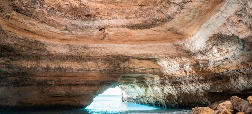 Sunrise Paddle At Benagil Cave