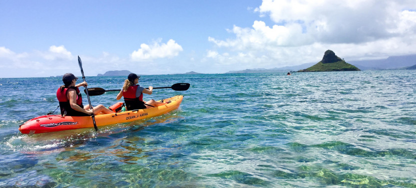 Chinaman's Hat Self-Guided Kayak Tour