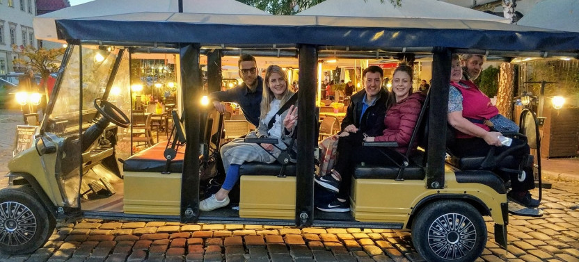 Krakow: Kazimierz & Former Jewish Ghetto Sightseeing By Golf Cart