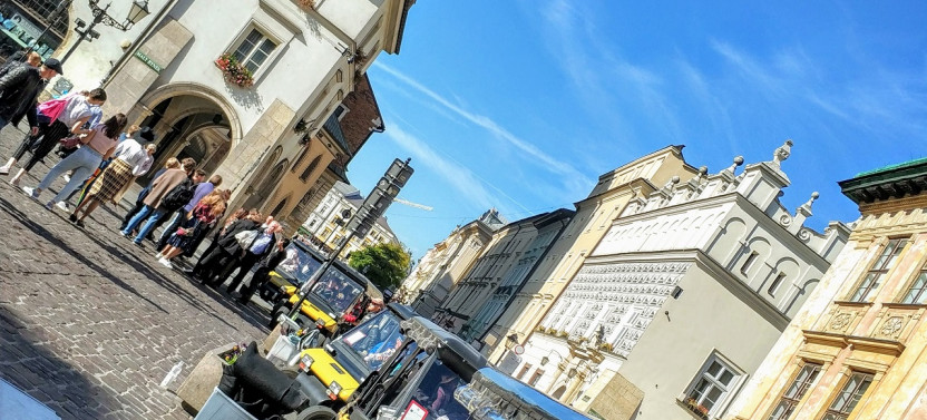 Krakow: Old Town, Kazimierz & Ghetto Sightseeing By Golf Cart