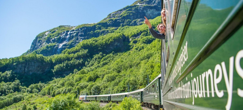 Private Tour - Viking Village, Premium Nærøyfjord Cruise & Flåm Railway