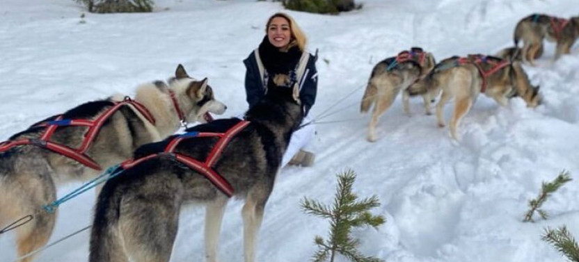 5 Km Husky Sled Safari