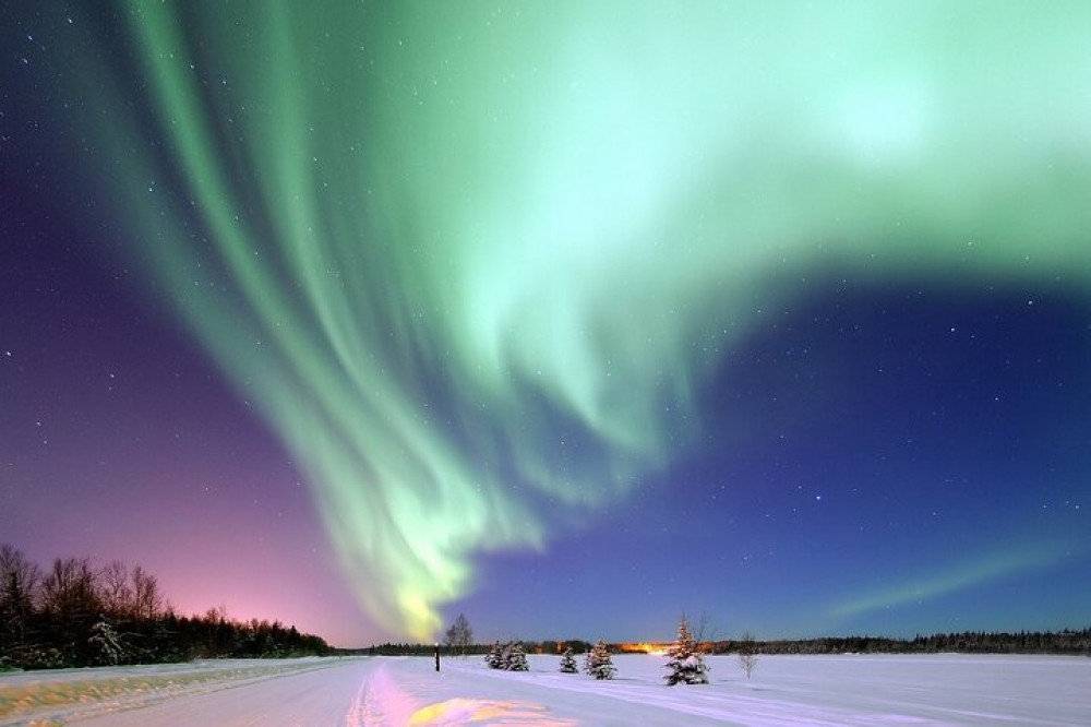 Northern Lights Auroras With Traditional Lappish Barbecue