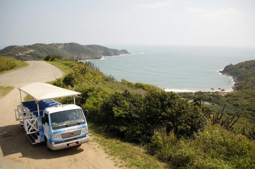 Buzios Peninsula Open Air Trolley Tour