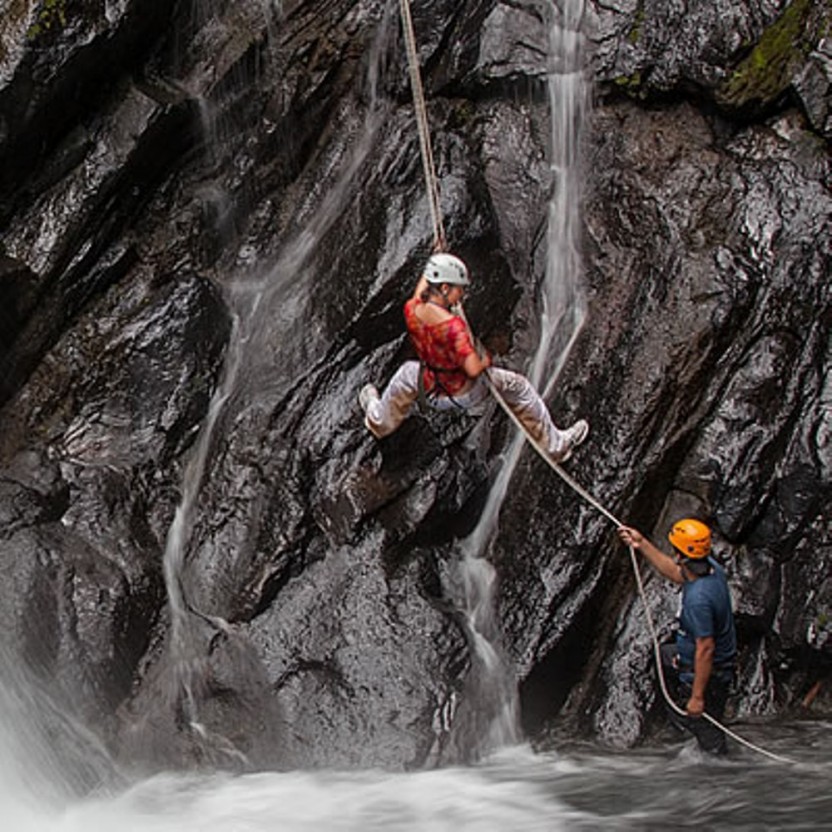 Antelope Waterfall Rappel
