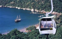 Day tour to Unipraias Park and Cable Cars (Portuguese)