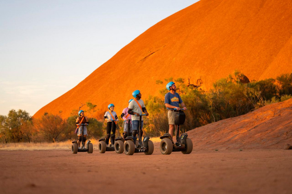 Uluru Segway & Walking Tour with Sunset Viewing