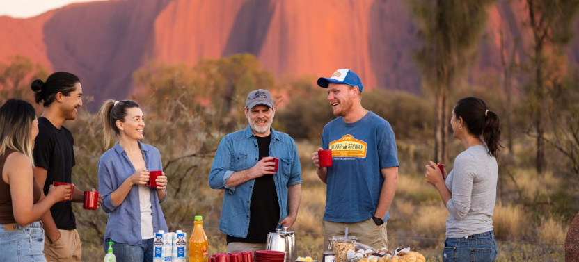 Uluru Sunrise Segway Tour with Mutitjulu Waterhole Walk