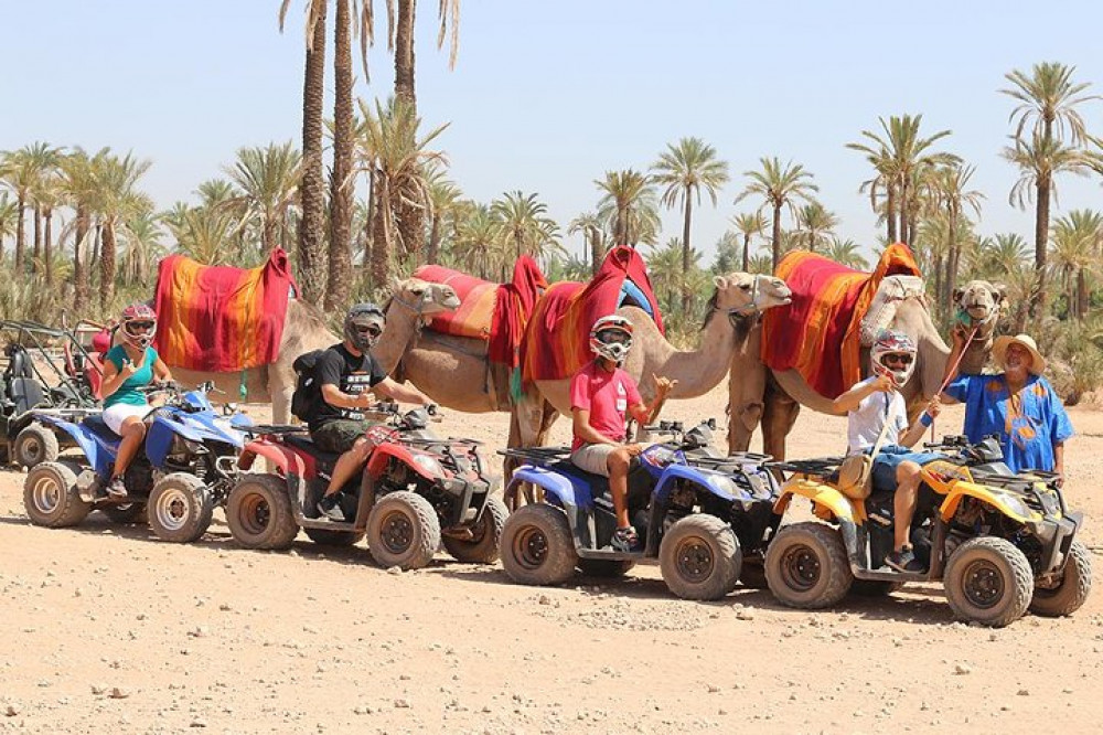 Camel Ride And Quad Biking In Palmeraie