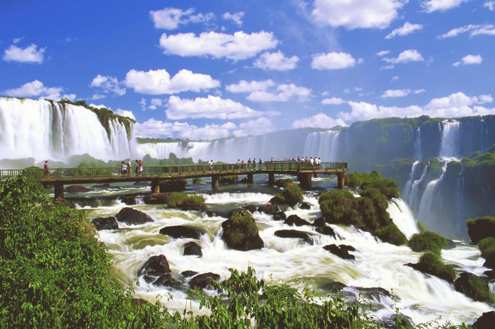 Iguassu Falls Brazil Side With Macuco Helicopter Flight Foz Do Iguacu Project Expedition