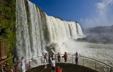 Iguassu Falls - Brazil side with Macuco, Helicopter Flight