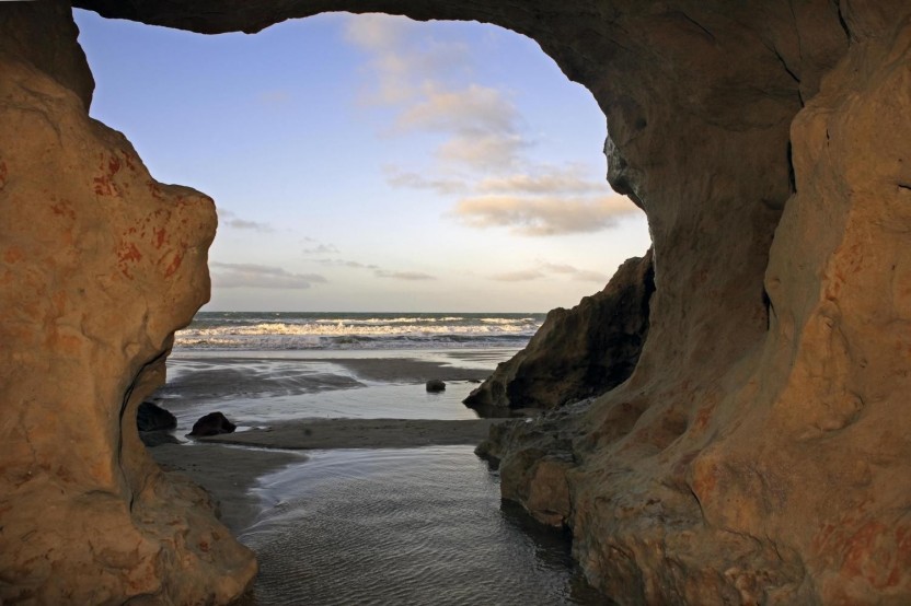 Morro Branco - Red Cliffs and Colorful Dunes