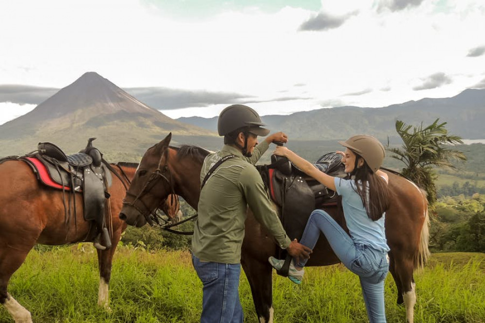 Arenal Horseback Ride La Fortuna Project Expedition