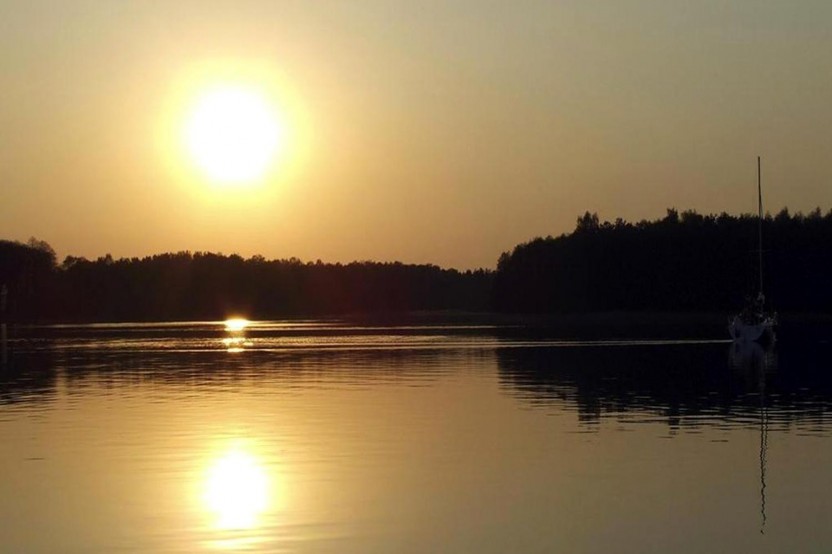 Sunset on Jacare Beach