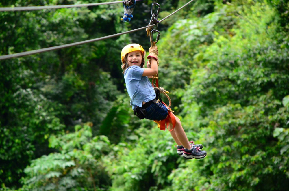 Arenal Rain Forest Canopy Ziplines Tour