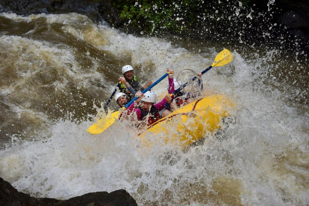 2-in1 Tenorio River Rafting Class III & IV and Mountain Biking Adventure