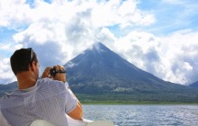 Arenal Volcano by Lake + Titokú