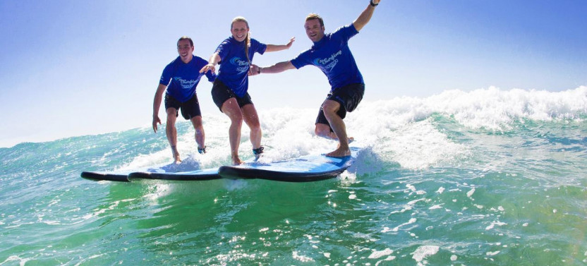 Byron Bay Group Surf Lesson