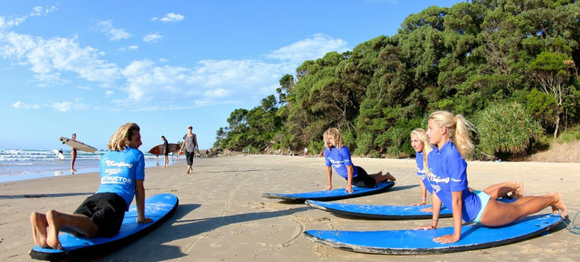 Byron Bay Group Surf Lesson