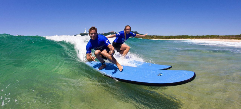 Byron Bay Group Surf Lesson