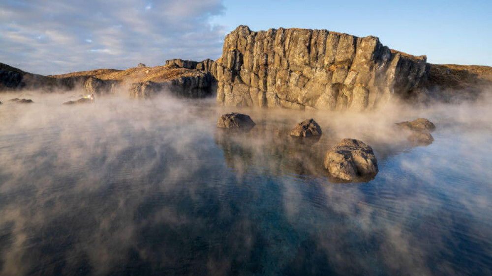 Golden Circle, Sky Lagoon Premium & Kerid Volcanic Crater Tour