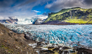 A picture of 2-Day Jokulsarlon, Glacier Hike, Boating & South Coast Waterfalls