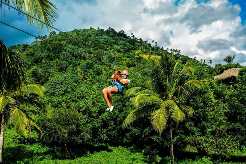 Zip Line Adventure From La Romana
