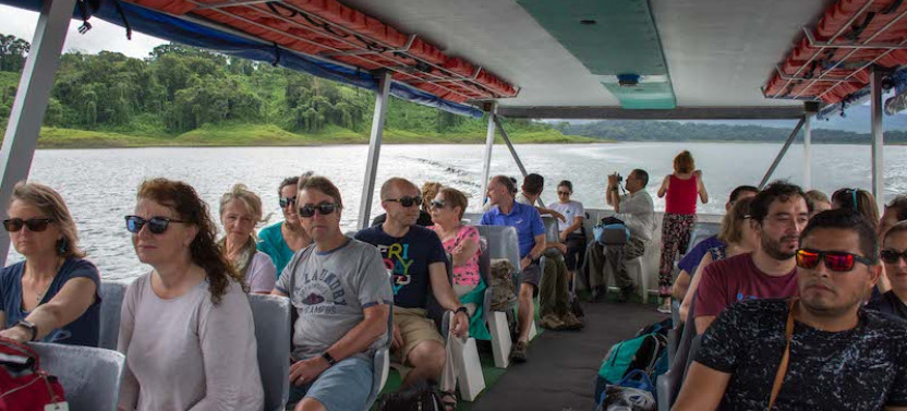 Lake Crossing from Arenal to Monteverde