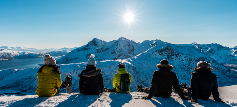 Tromsø: Winter Snowshoeing in the Wilderness