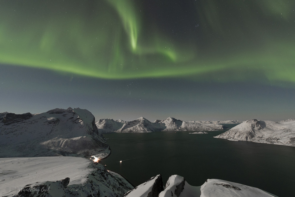 Star Walk from Tromsø Snowshoeing or Hiking Under the Stars Tromso Project Expedition