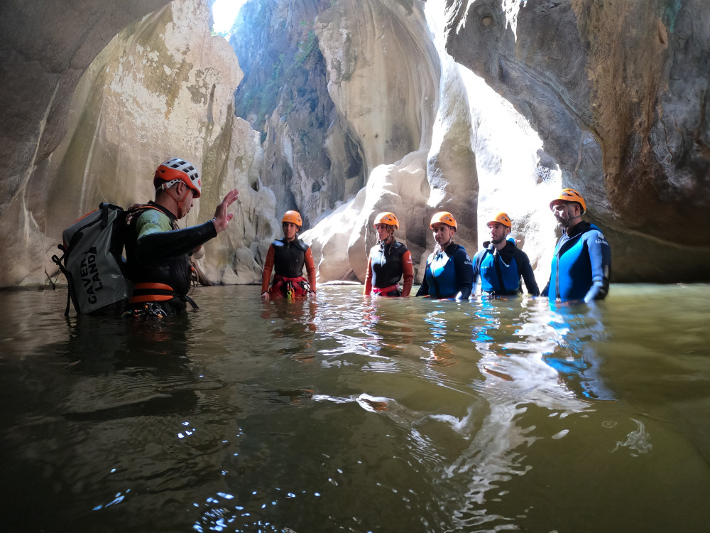 Canyoning: Alcornocales Natural Park, Alemanes Bridge & Buitreras