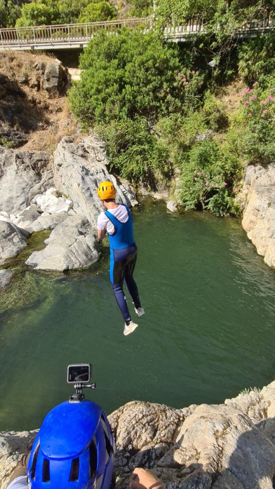 Canyoning Through The Guadalmina River Canyons