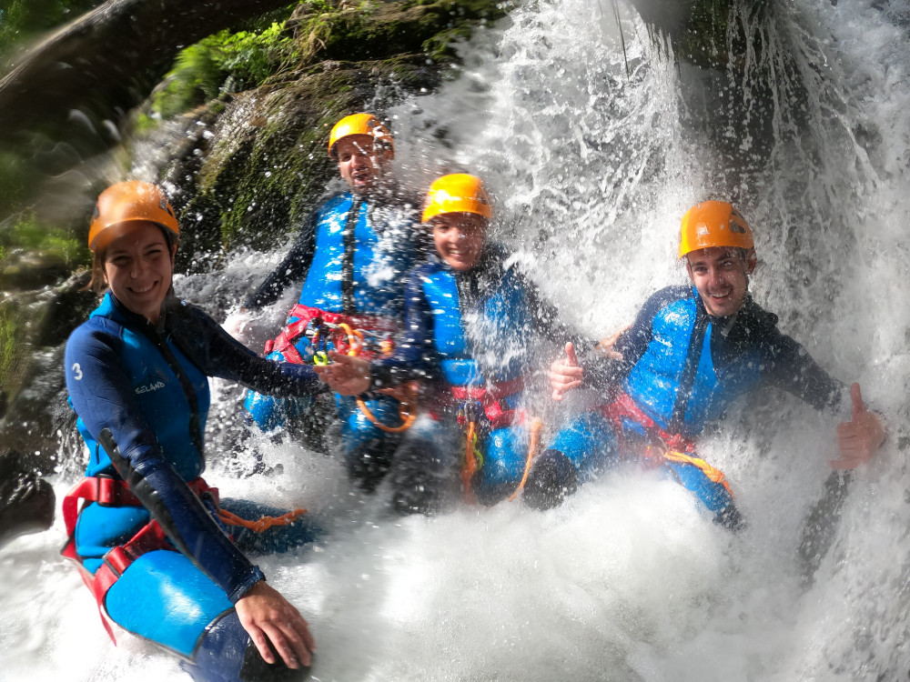 Canyoning Adventure Through Sima del Diablo Ravine