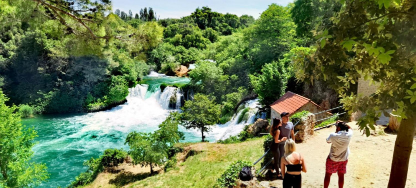 Krka NP Tour with a Local Guide and Wine Tasting