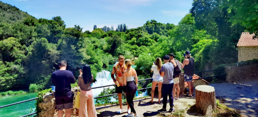 Krka Waterfalls Wanderers Day Tour from Split