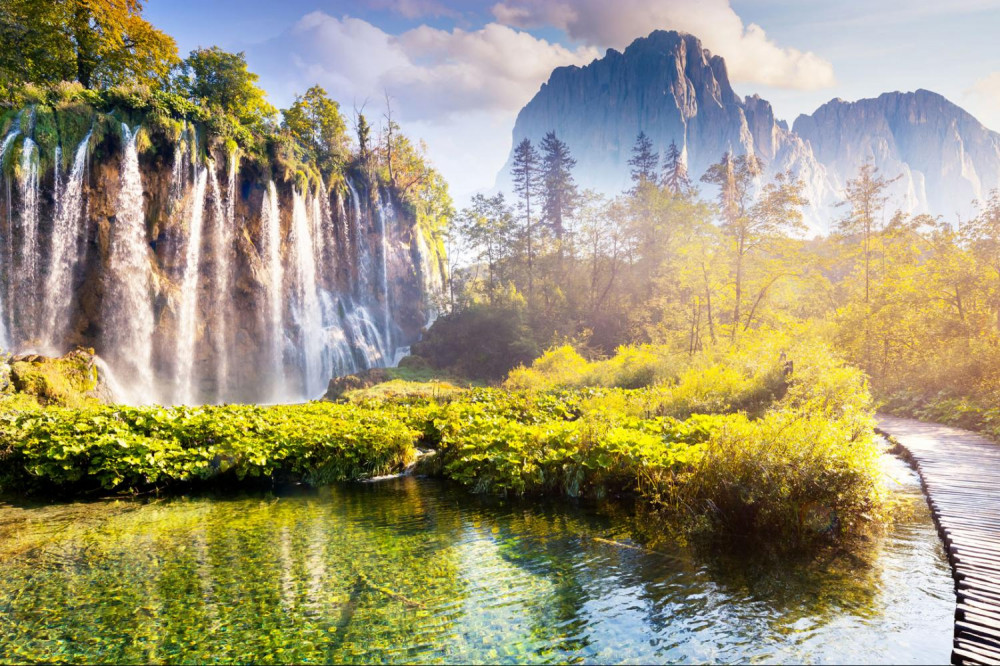 Plitvice Lakes from Split with entrance