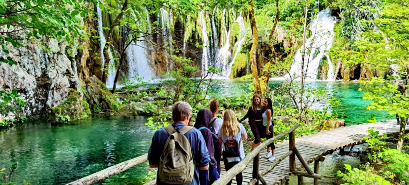 Plitvice Lakes from Split with entrance