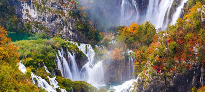 Split to Zagreb with Plitvice entrance included