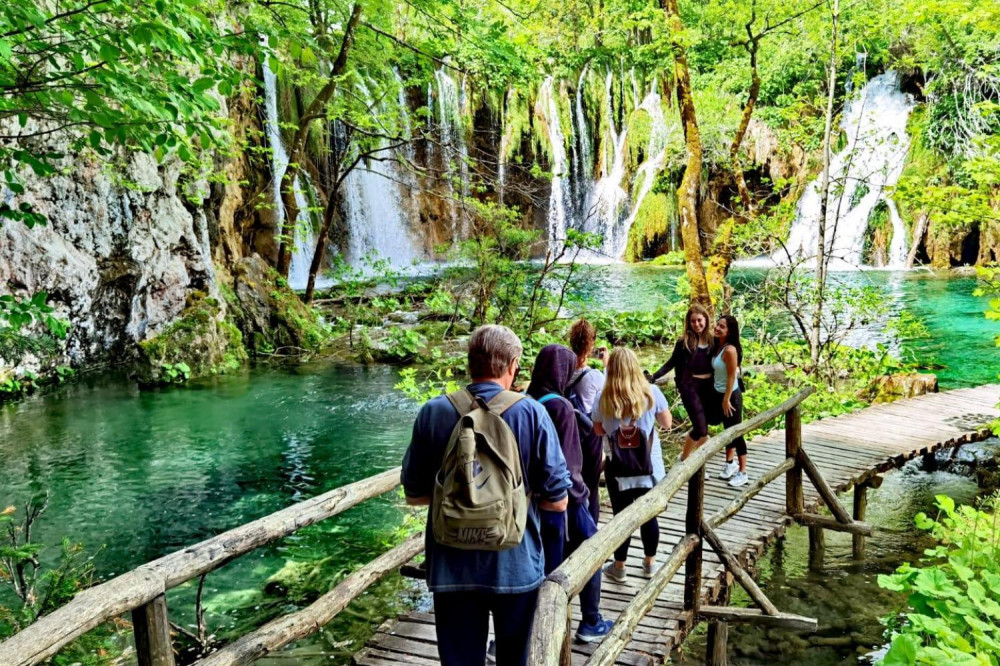 Plitvice Lakes daily Group tour From Trogir